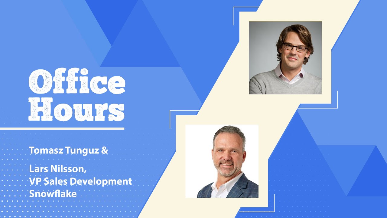 Office Hours with with Tomasz Tunguz & Lars Nilsson