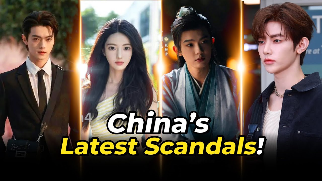 China&rsquo;s Latest Scandals: Xu Kai & Xu Li Sha, Li Ming De, Zhang Hao Wei. #chinesedrama #cdrama2025