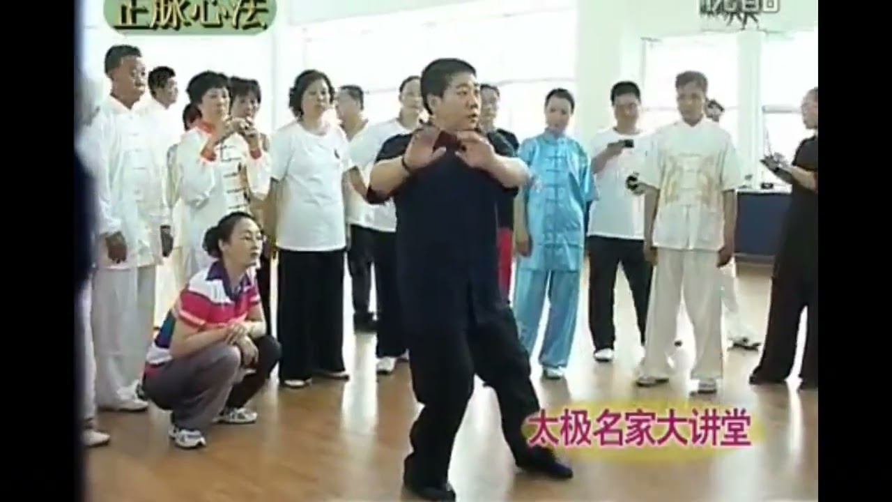 傅声远 傅清泉 （太极名家大讲堂） 杨氏太极正脉心法 单鞭