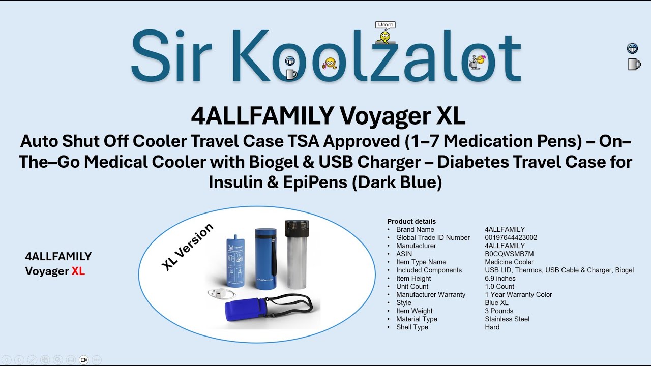 Medicine Cooler Testing: 4ALLFAMILY Voyager XL