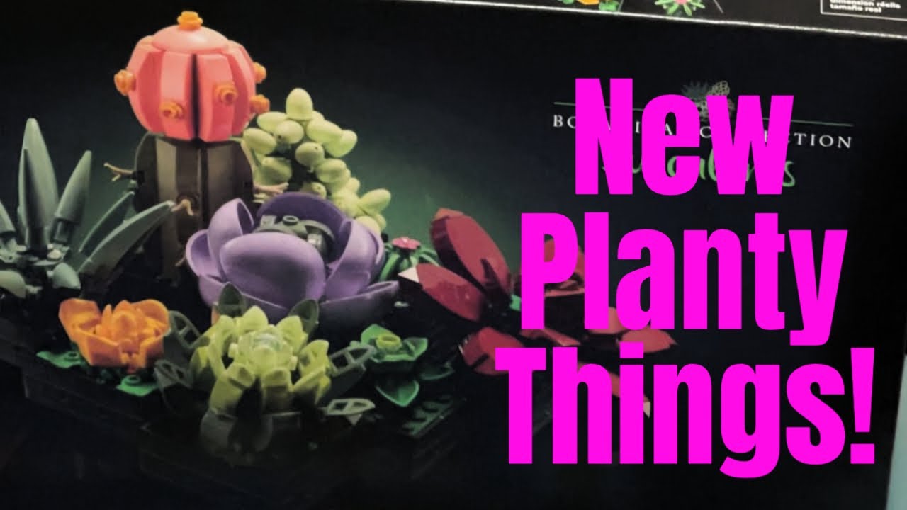 344: CactiOnWhite Shorts: New Planty Things That Aren't Plants | #lego #yeti