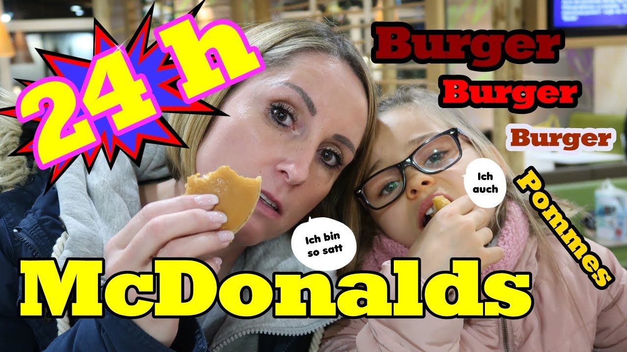 24 Stunden nur McDonalds essen