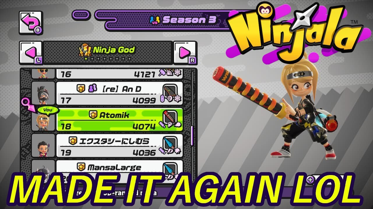 Ninjala - Season 3 - Ranked Battle Royal #11