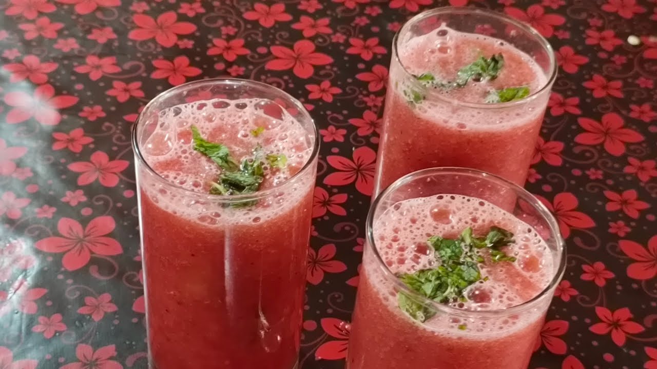 How to make Watermelon lemon juice 🥤🍉|Watermelon Lemon juice recipe| FoodFlicks Network™