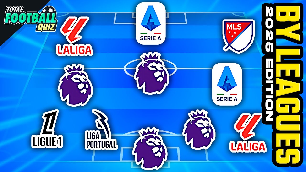GUESS THE NATIONAL TEAM BY PLAYERS' LEAGUE | FOOTBALL QUIZ TRIVIA 2025