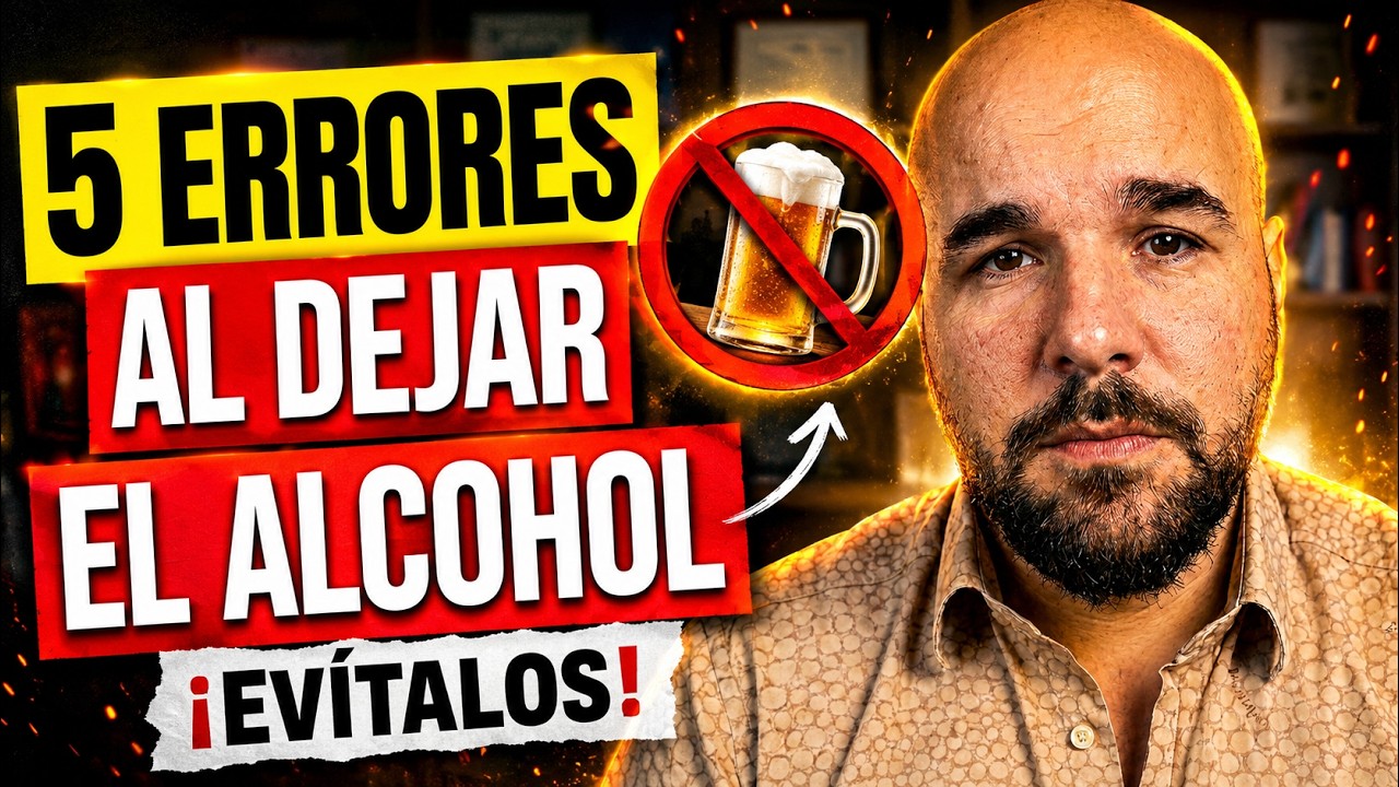 ❌ 5 errores que te impiden dejar el alcohol (¡PARA YA!)