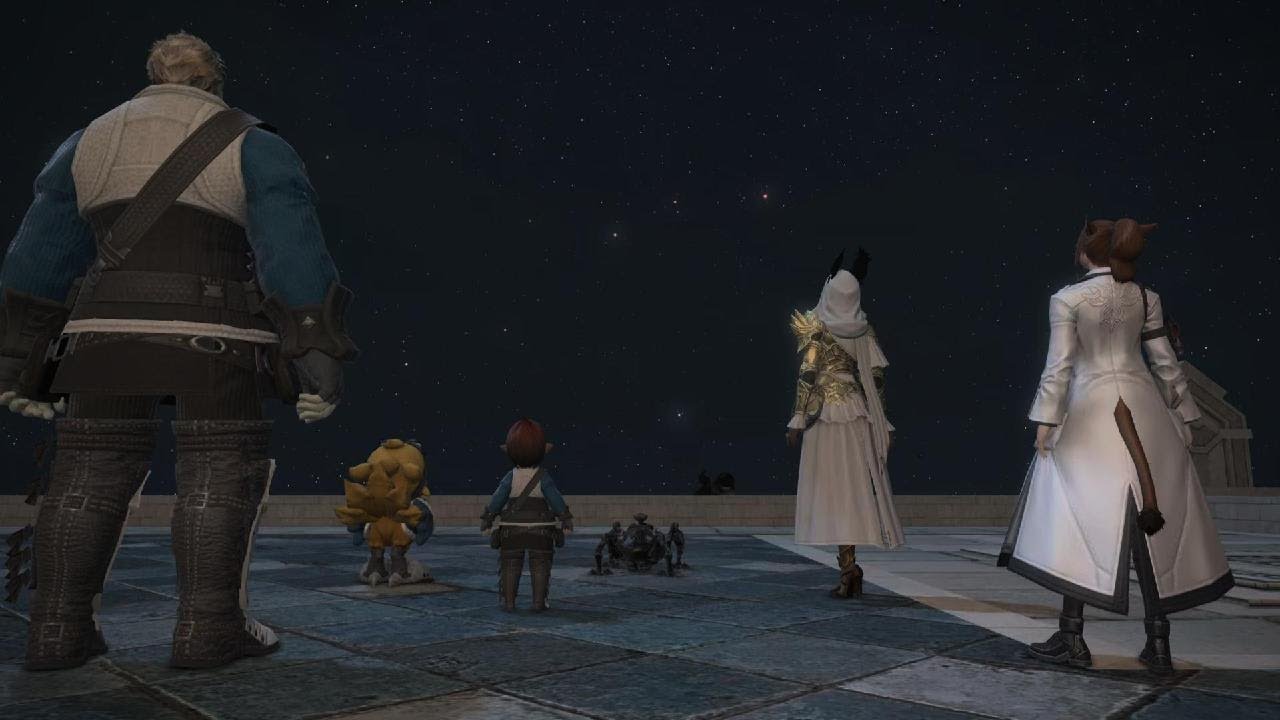 FFXIV EndWalker- OMEGA Side quest {cutscene from the end of the quest}