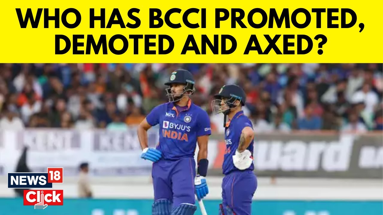 BCCI Central Contracts 2024-25: Full List Of Players Promoted, Demoted And Axed | N18V | News18