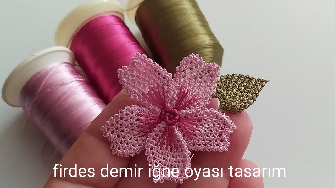 809- YEPYENİ EDALI BİR İĞNE OYASI MODELİ ANLATIMLI YAPILIŞI