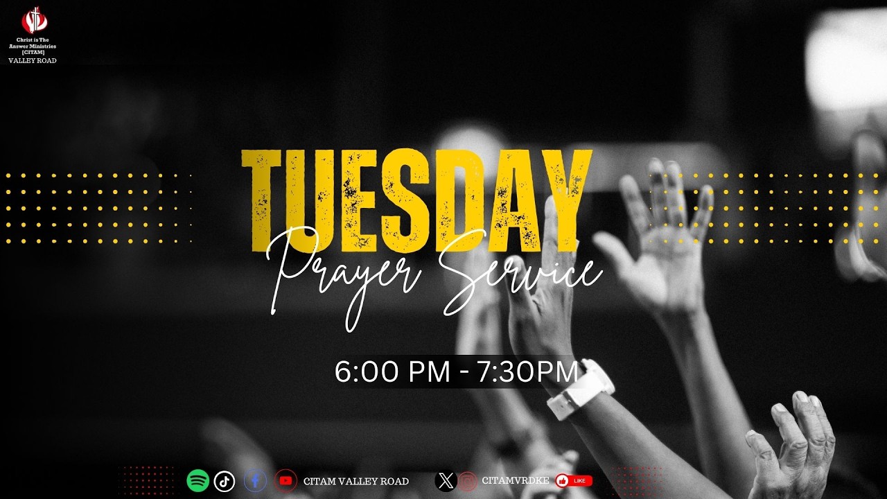 TUESDAY PRAYER SERVICE II 3RD MARCH 2026