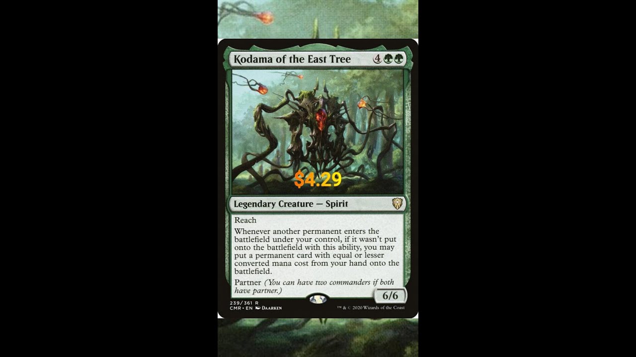 Budget Kodama of the East Tree Combo 1