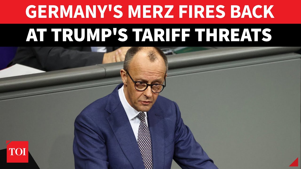 'Europe Won't Be Intimidated Again!': Germany's Merz Issues BLUNT Warning To Trump | Watch
