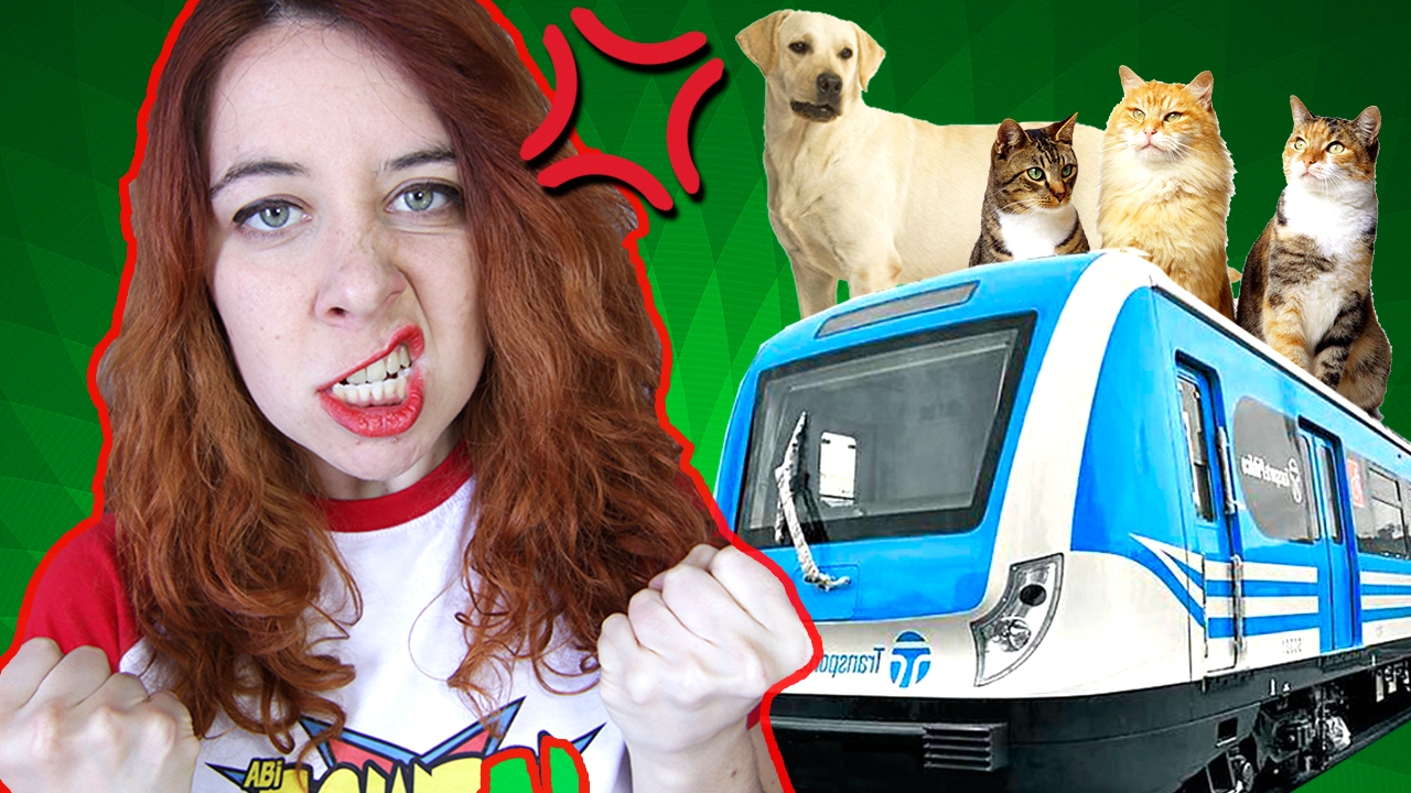 ME TOCA EL CHICHI EL TRANSPORTE PÚBLICO CON LOS ANIMALES