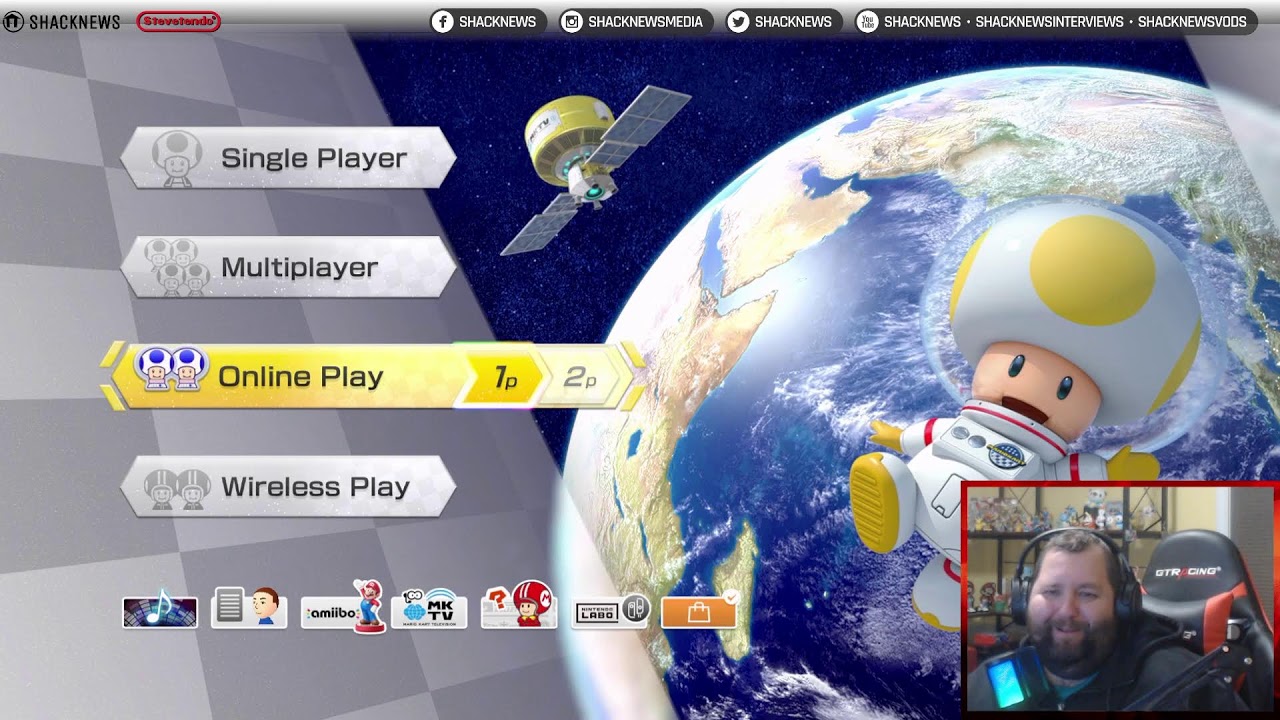 ShackStream: Mario Kart 8 Deluxe On The Stevetendo Show! Episode 676