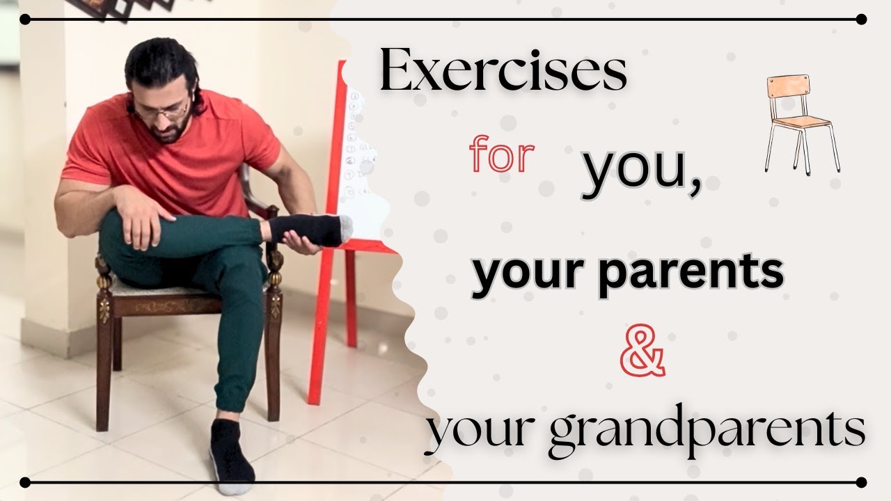 Senior Fitness Episode 20 | Modified chair full body workout کرسی پر بیٹھے ہوئے ورزشیں کریں