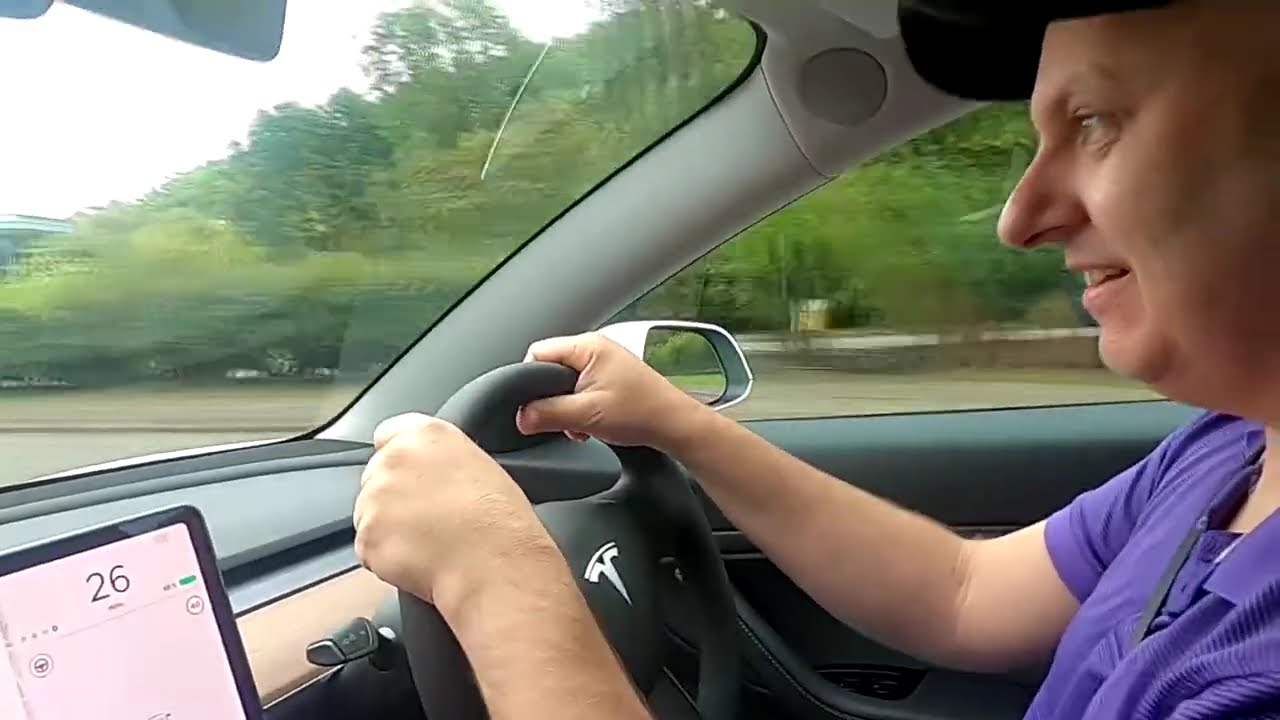 Picking up my Tesla Model 3 during Covid Days