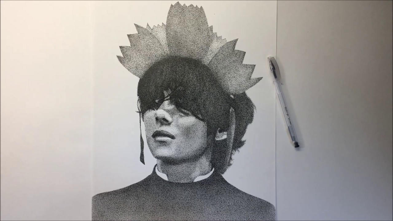 Drawing BTS V( Kim Taehyung)  RU DRAWING