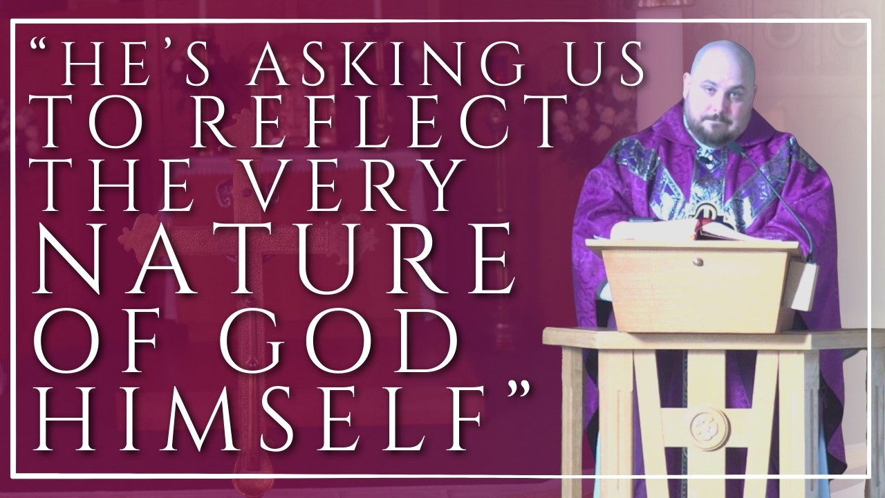 When to Judge Homily - Fr. Brad Morin