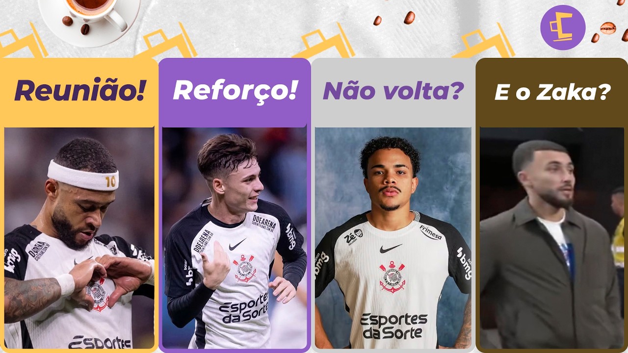 Exclusivo: Reunião de Memphis e Corinthians visa renovação l Bidon de volta! l E Kaio César e Zaka?
