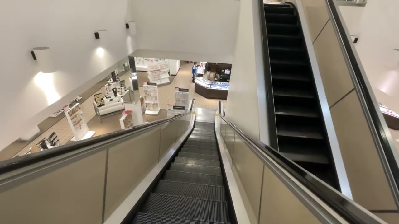 Vintage 1965 OTIS Escalators | JCPenney | Westland Mall | Westland, MI