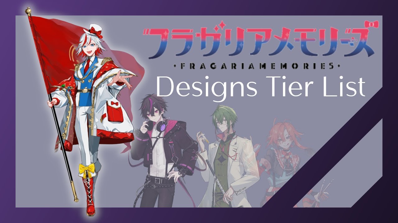 Ranking the Character Designs of Fragaria Memories