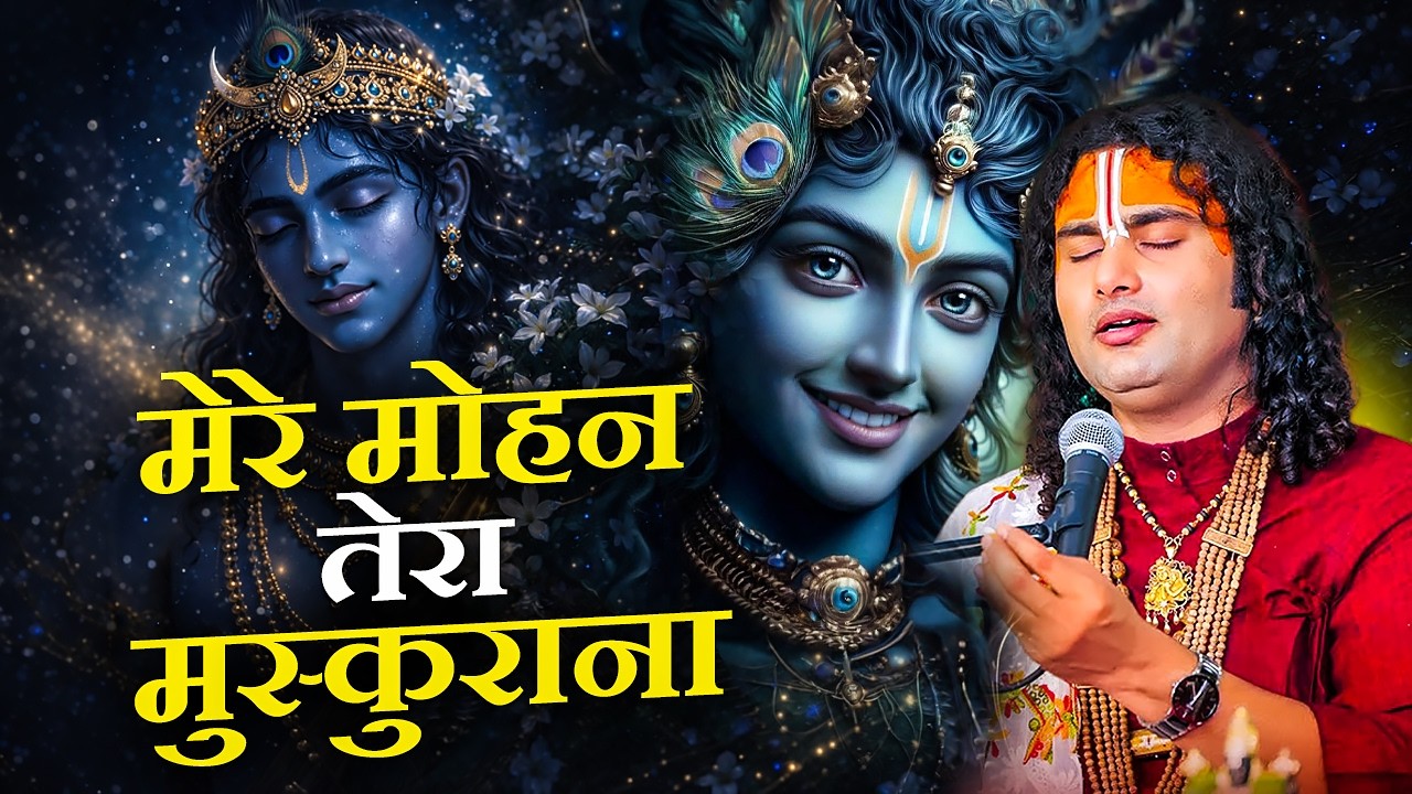 मेरे मोहन तेरा मुस्कुराना | Mere Mohan Tera Muskurana | अनिरुद्धाचार्य जी  महाराज