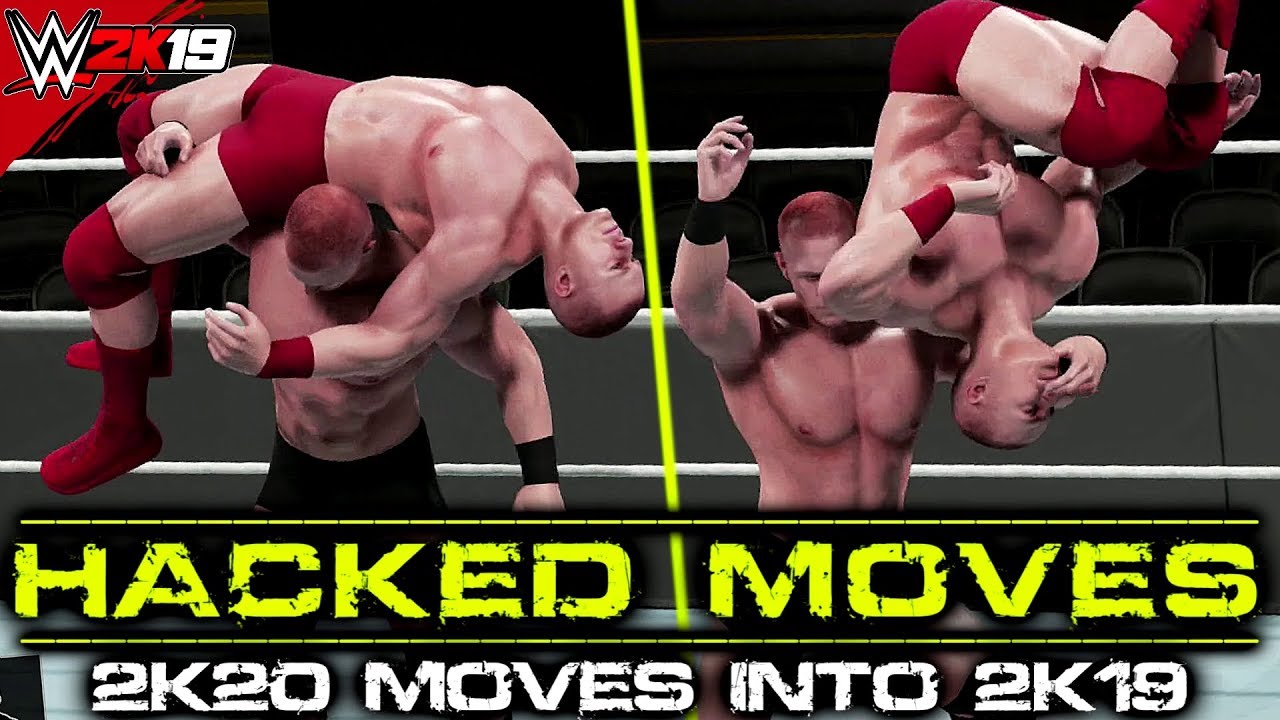 WWE 2K19 Hacked Moves Pack 11 | WWE 2K19 PC Mods