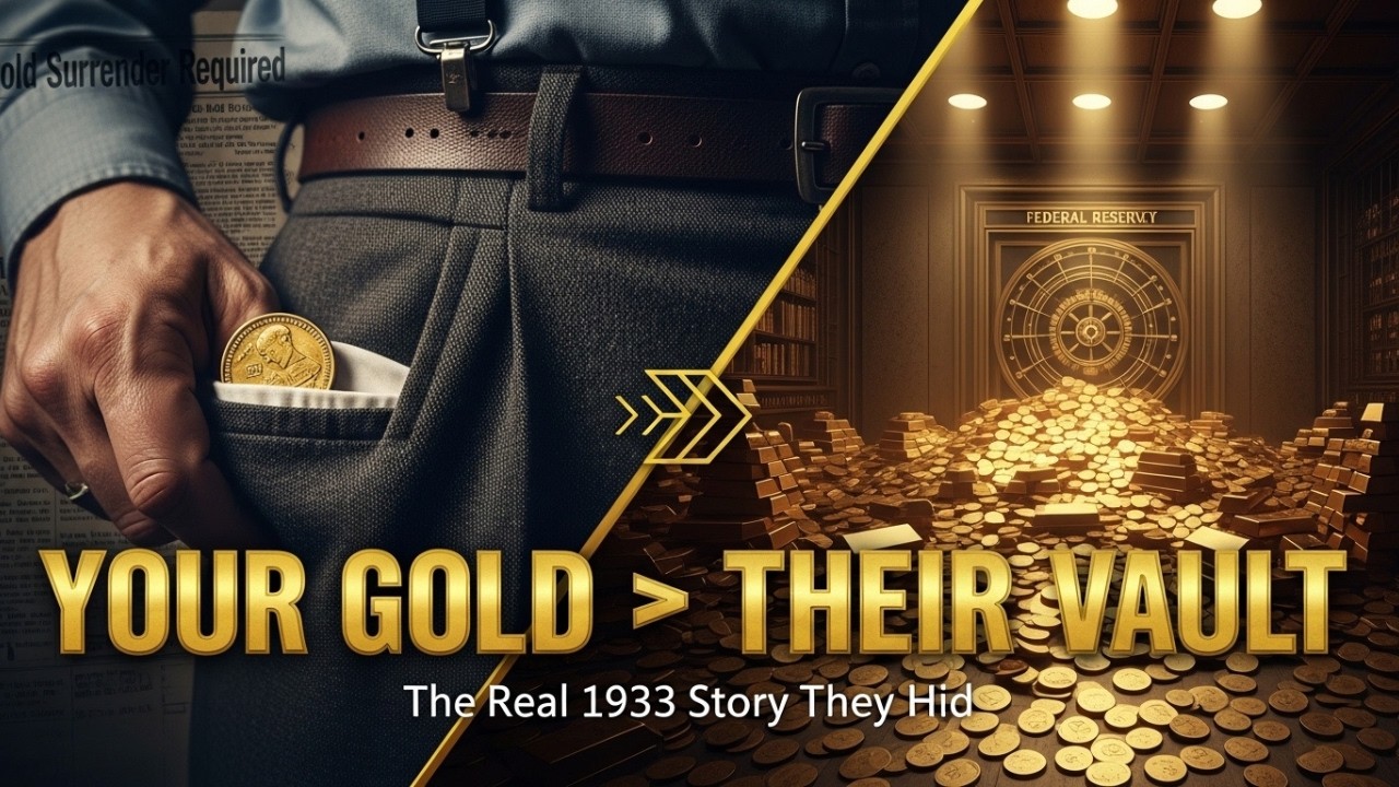 What Really Happened to Private Gold in the U.S (1933) The Day the Government Took Your Gold Legally