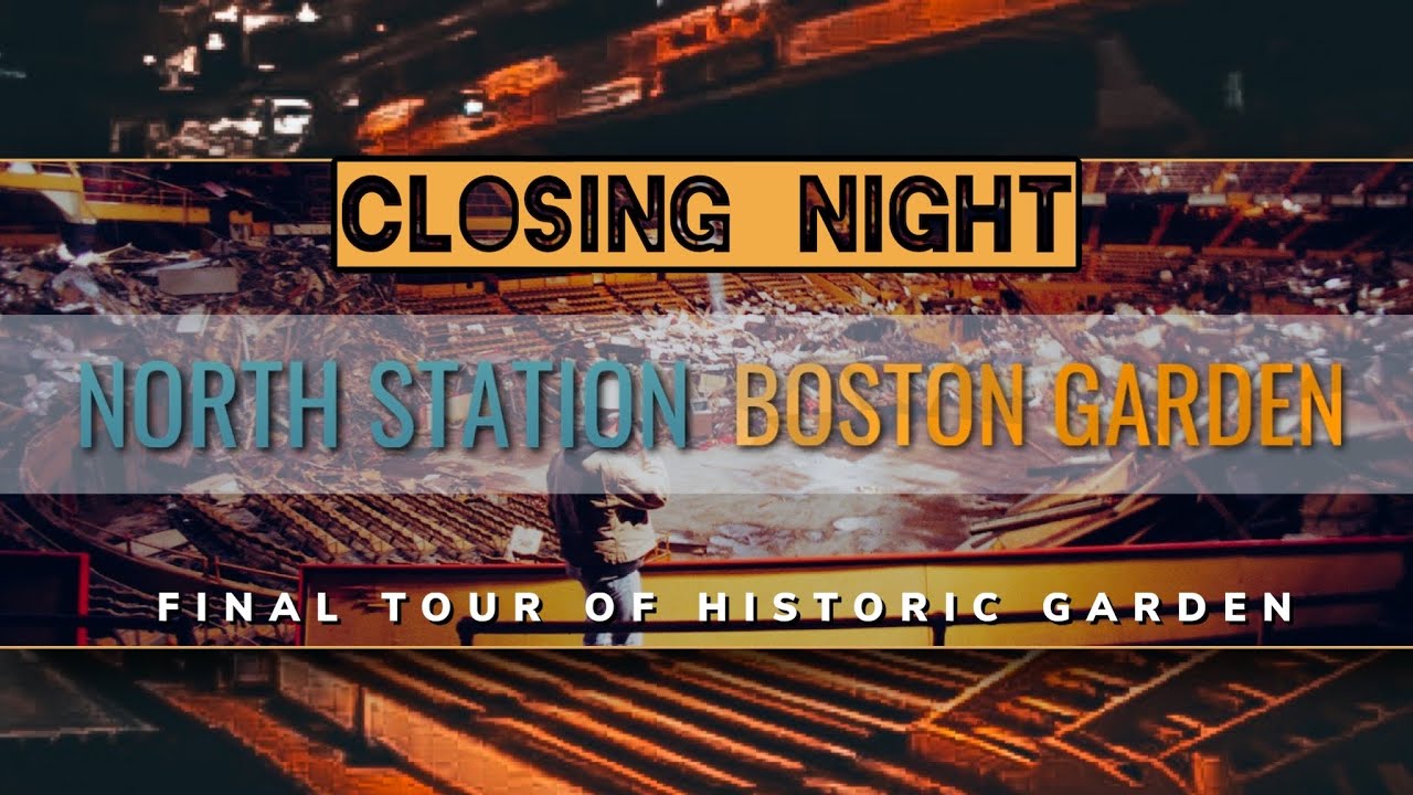 Final Walk-Through the OLD Boston Garden Before Demolition