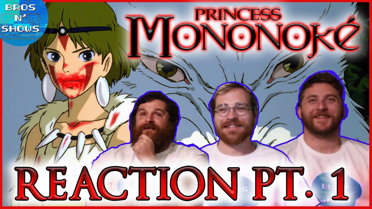 Ashitaka and San *PRINCESS MONONOKE* MOVIE REACTION • Part 1/2