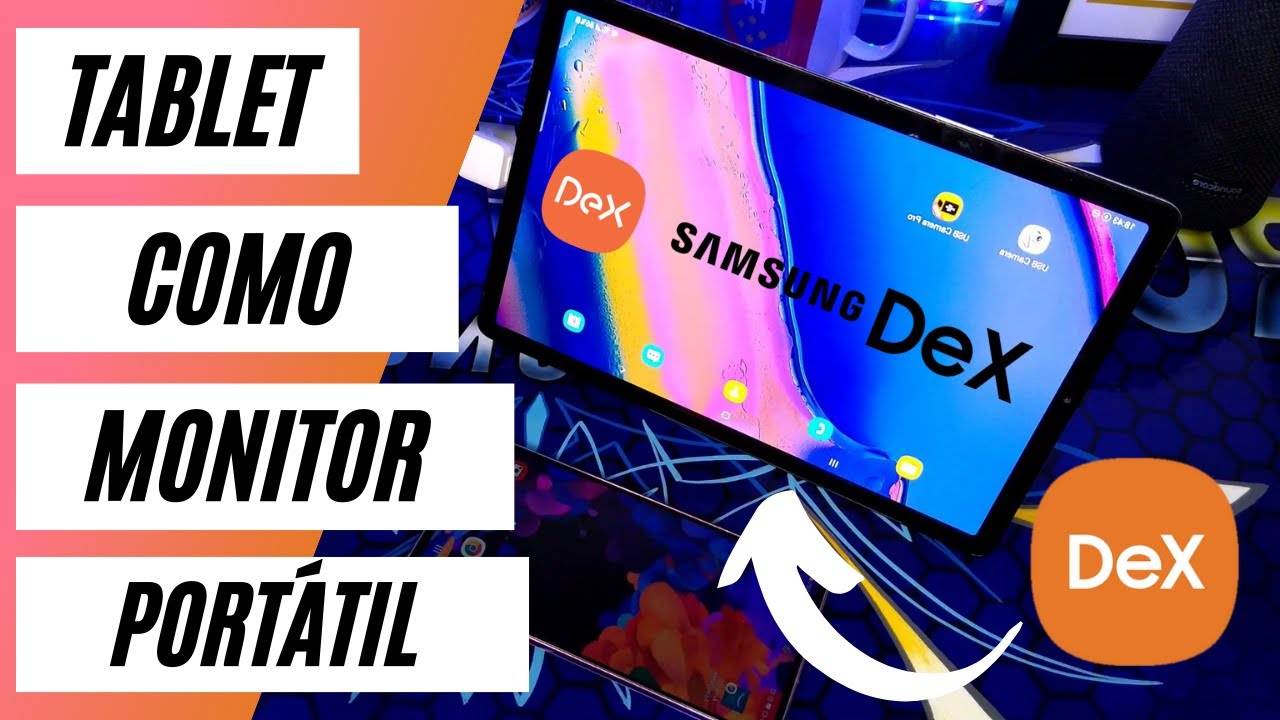 Transforme TABLET em MONITOR PORTÁTIL para SAMSUNG DEX