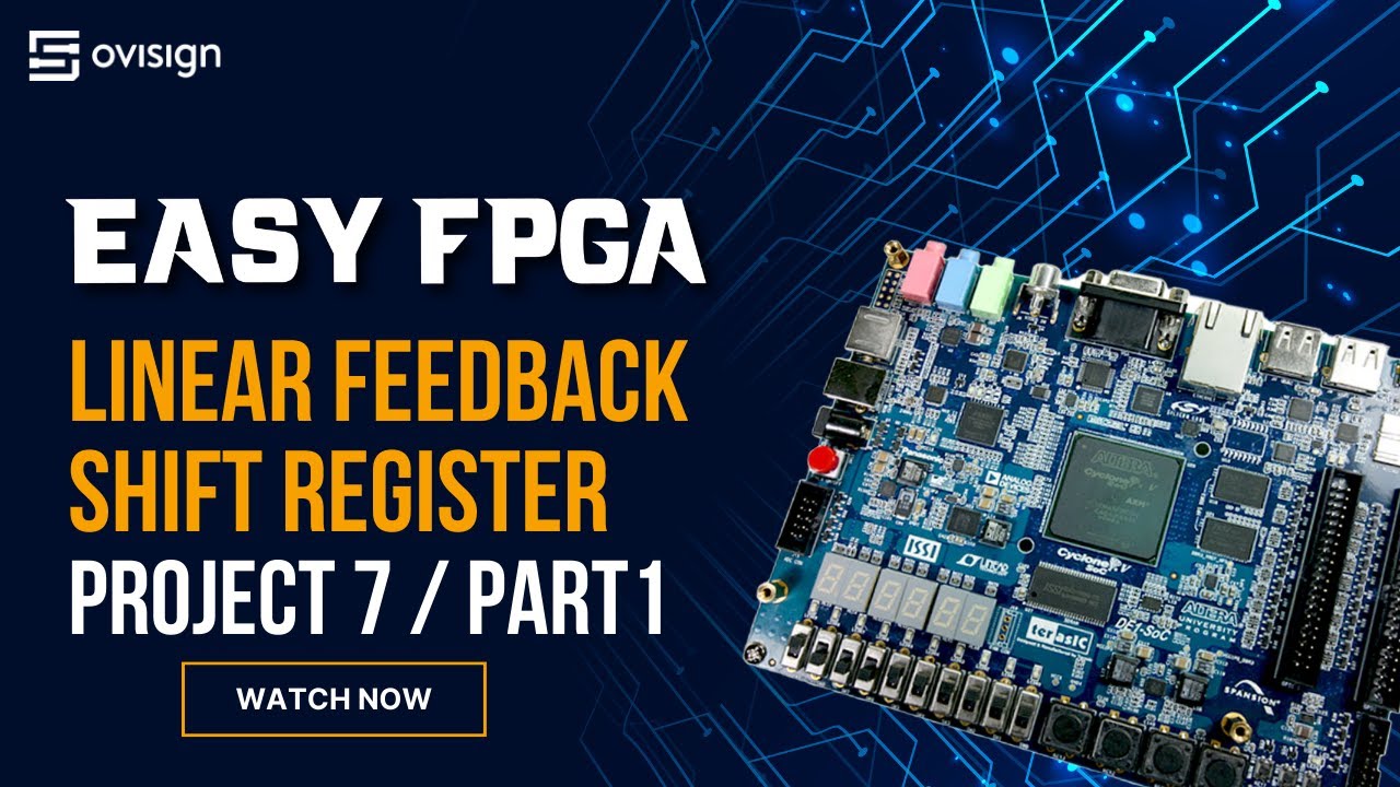 FPGA project 07 Part1 - Linear Feedback Shift Register