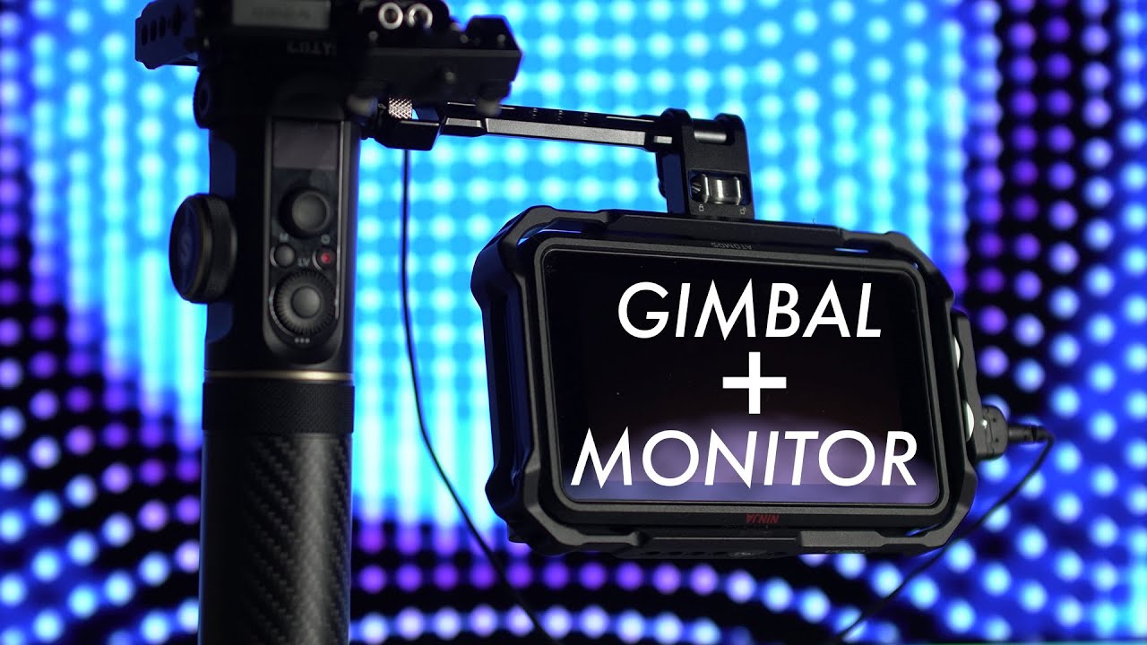 Cleanest Ways to Mount a Monitor on Crane 2S,  Ronin S2 & other gimbals