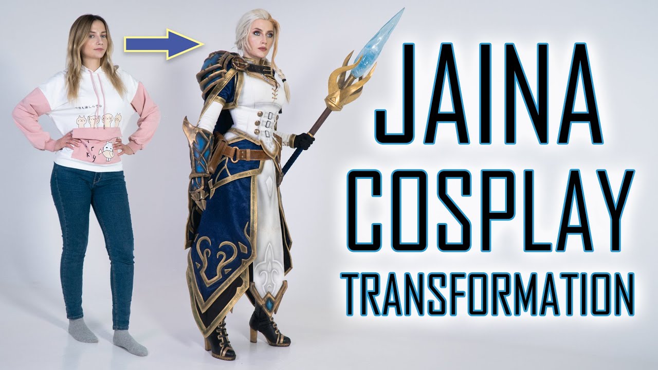 Косплей перевоплощение в Джайну Праудмур из World of Warcraft
