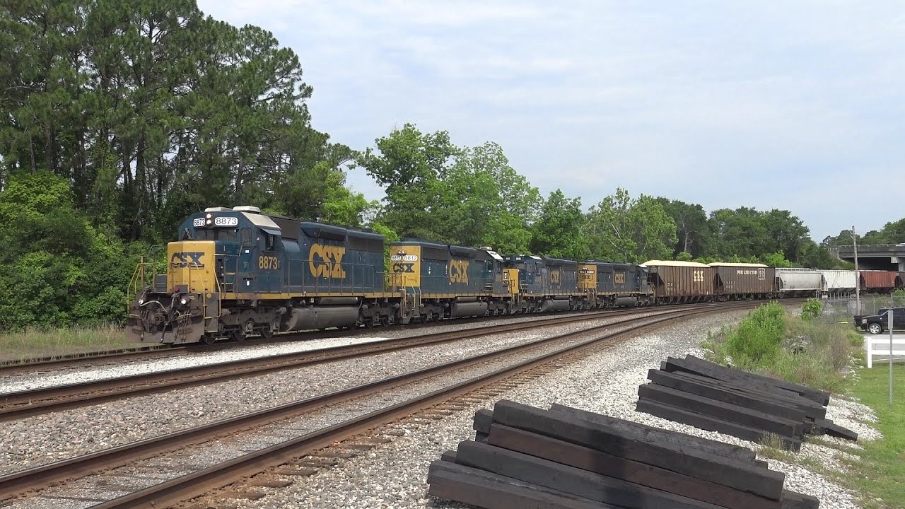 Railfanning North Carolina and Waycross, GA - May 2016