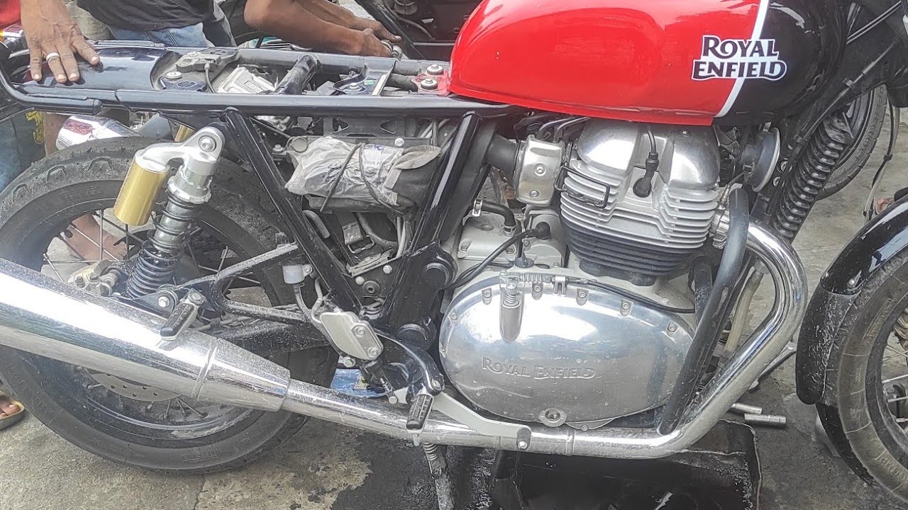 Royal Enfield Interceptor 650 Engine Oil & Oil Filter Change -Step by Step