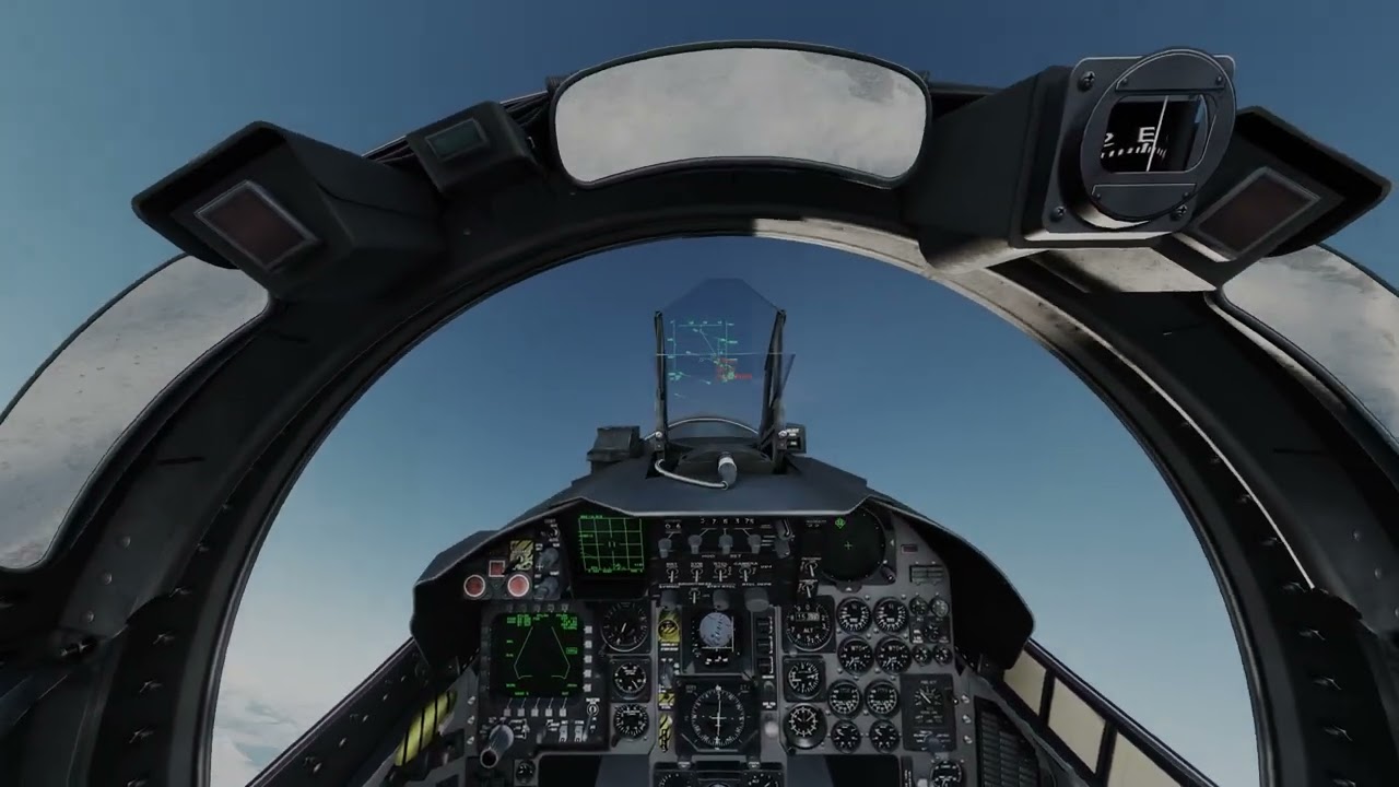 F15-C double dog fight with landing