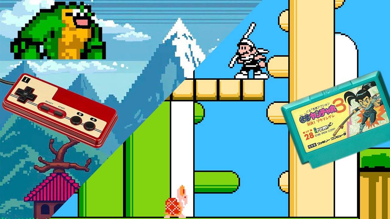 Проходжу Super Mario 14 (Kaiketsu Yanchamaru 3 - Taiketsu! Zouringen) (NES/Dendy/Famicom)