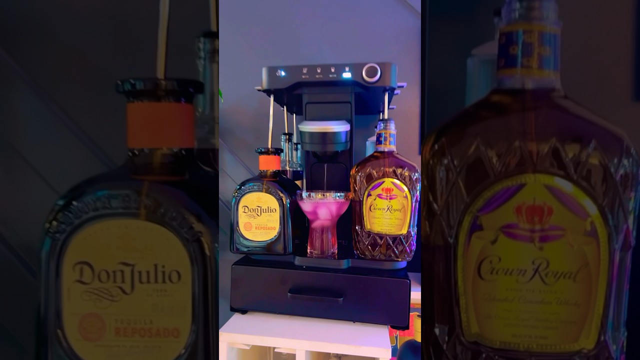PT 2. Bev Black + Decker, My Personal Bartender makes over 250 cocktails🍸