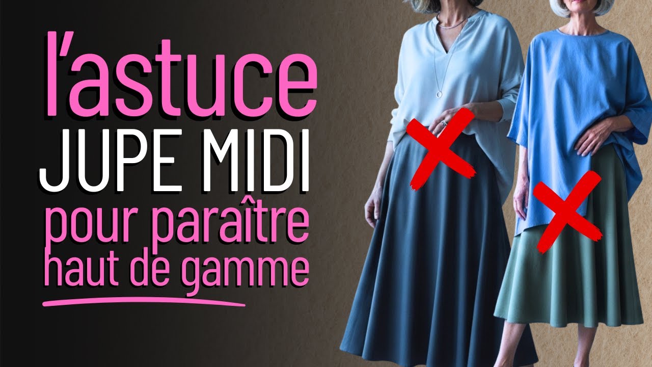 Comment porter la jupe midi pour para&icirc;tre riche et &eacute;l&eacute;gante