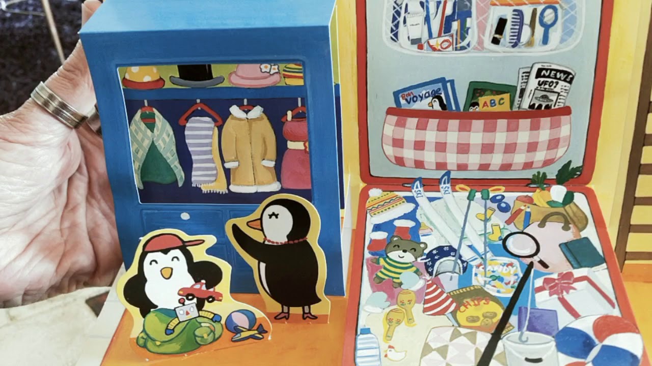 Découverte d'un pop up ou livre à système