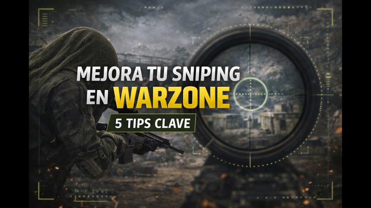 5 TIPS para ser INVATIBLE en Sniping  en Warzone