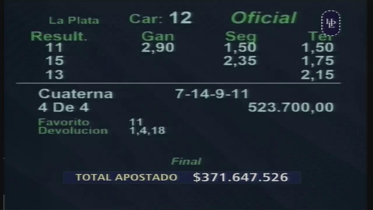 Hipódromo de La Plata en VIVO
