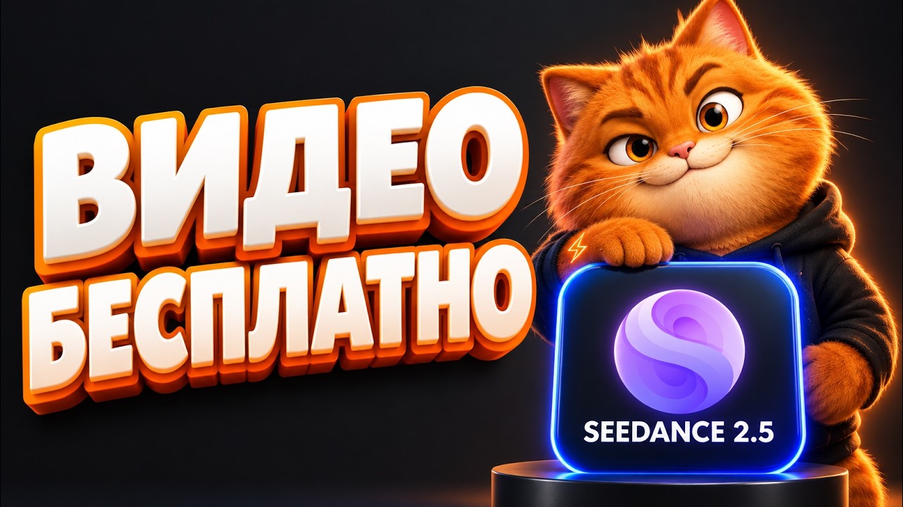 SEEDANCE 2.5 &mdash; БЕСПЛАТНО и БЕЗЛИМИТНО