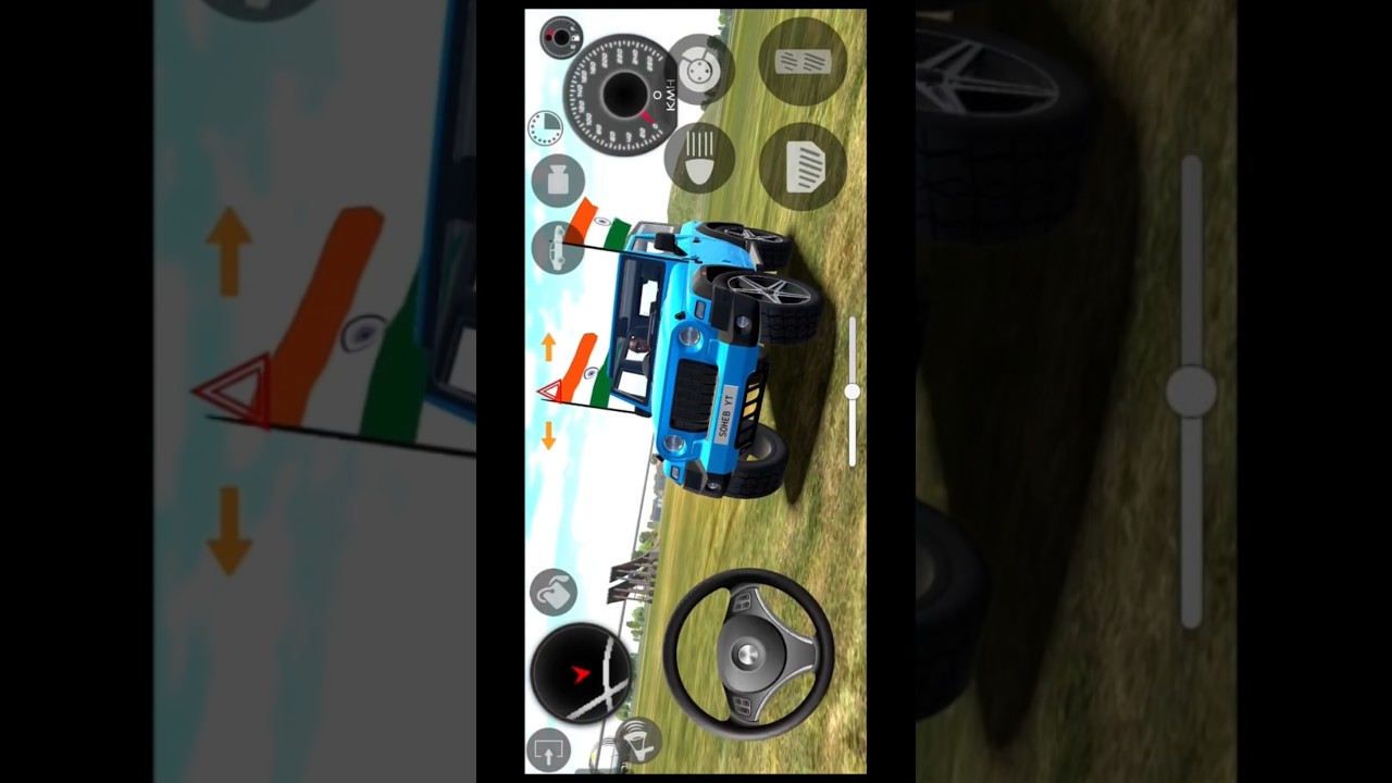 modified mahindra thar game play 