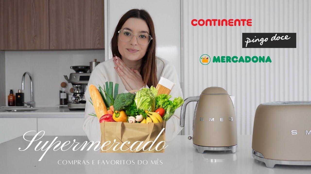 FAVORITOS e COMPRAS DO MÊS no supermercado