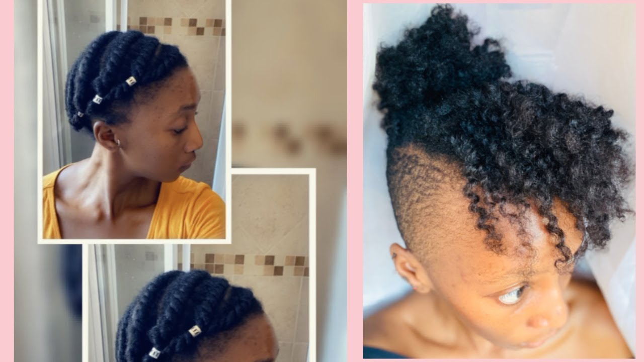 FLAT TWIST TUTORIAL ON NATURAL HAIR