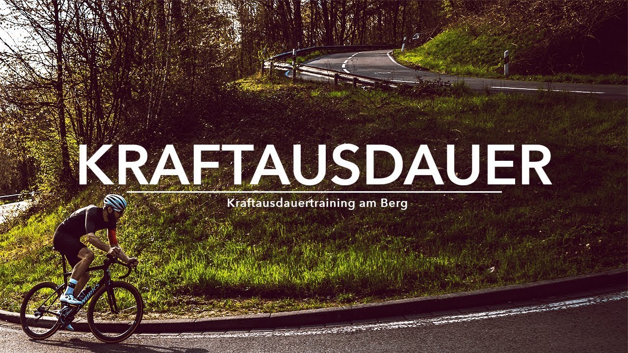 KRAFTAUSDAUERTRAINING AM BERG - K3 Training Radfahren
