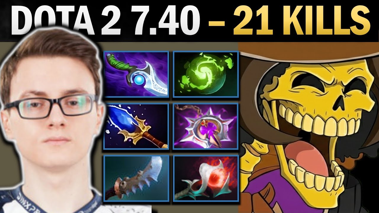 Clinkz Pro MID with Orchid and Refresher - Gameplay Dota
