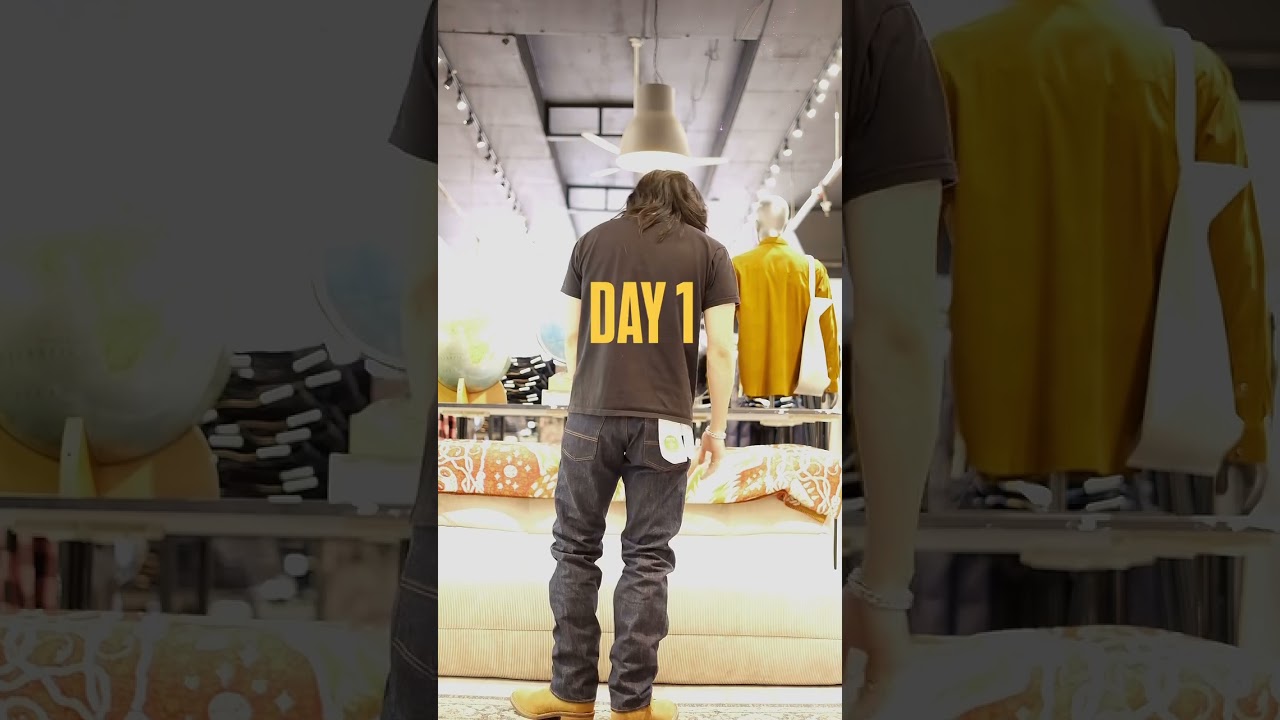 1 Year of Fades: Big John Rare. #denimhead #denimstyle #japanesefashion #mensfashion #selvedgedenim